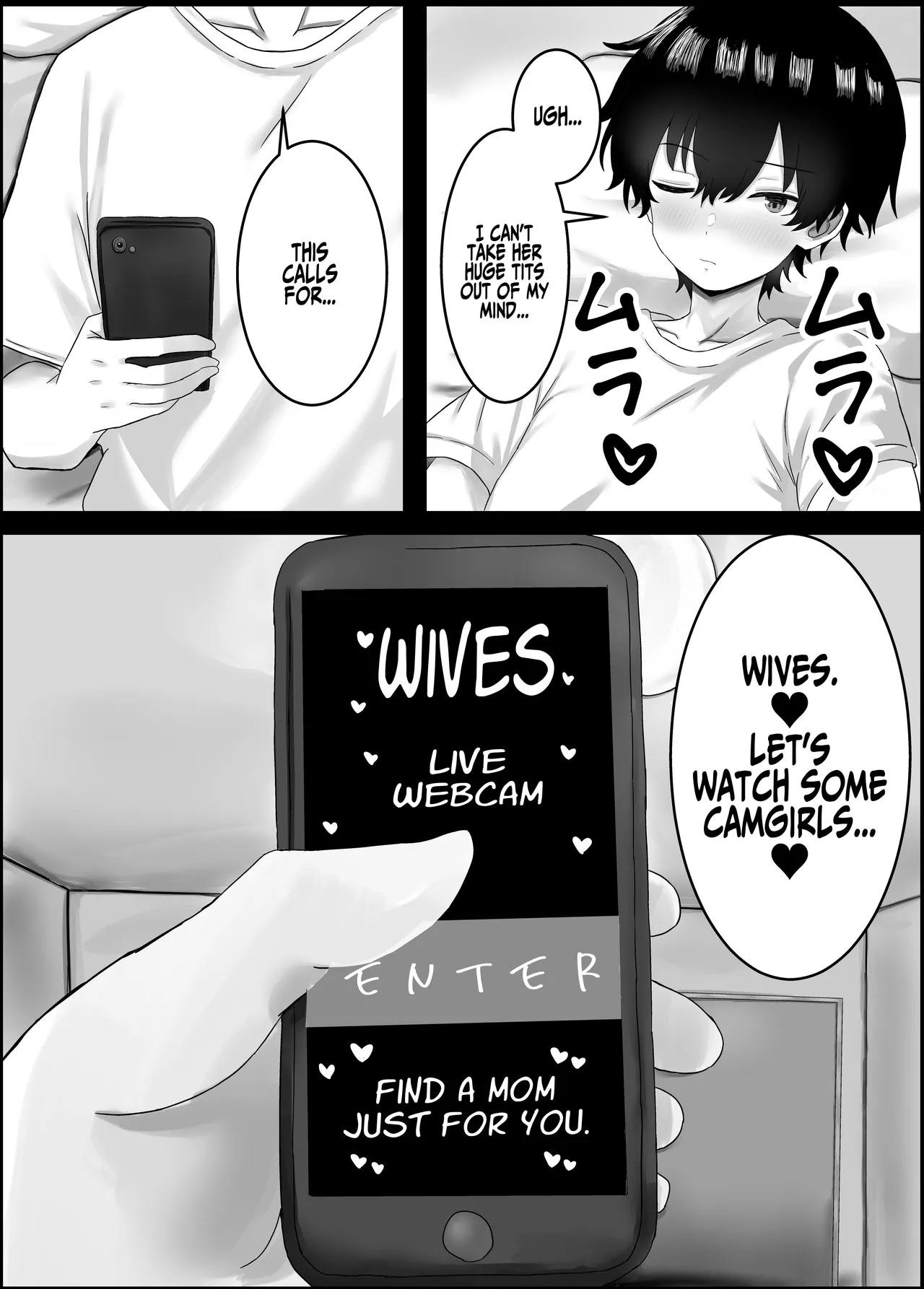 Hentai Manga Comic-My Buddy's Mom And Me-Read-6